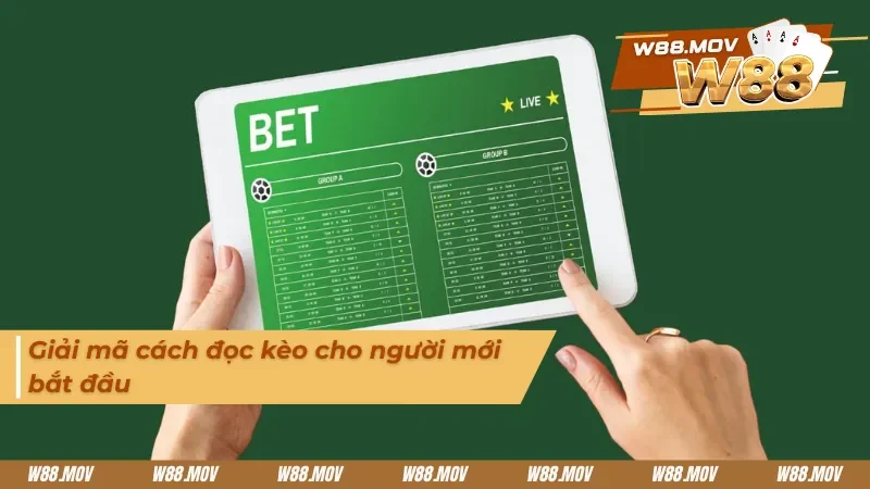 Giải mã cách đọc kèo bóng đá dễ chơi cho người mới